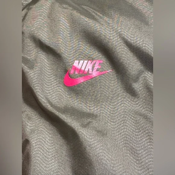 Nike Sportswear 550 Duck Down Reversible Women’s Vest Size Medium Brown/Pink EUC - Picture 5 of 13